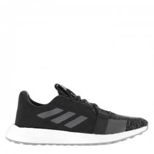 adidas Senseboost Go Mens Boost Running Shoes - Black/Grey