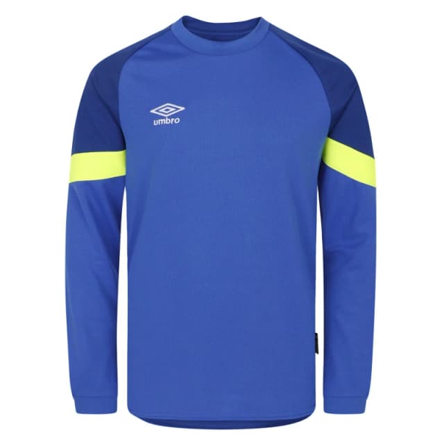 Umbro Mens Long-Sleeve Goalkeeper Top Dazz Blue/ Blue male Small
