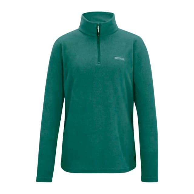 Regatta Womens Sweethart Lightweight Half Zip Fleece in Bottle Green Size: 10 Bottle Green Female 10