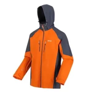 Regatta Calderdale IV Waterproof Jacket - Fox/IndiaGry
