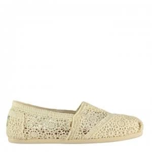 Toms Alpargata Pumps - Nat Crochet