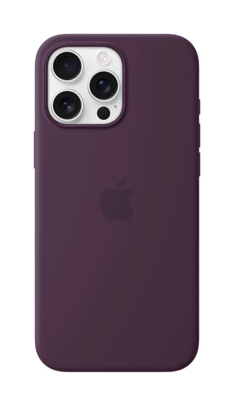 Apple iPhone 16 Pro Max Silicone Case with MagSafe for iPhone 16 Pro Max - Plum