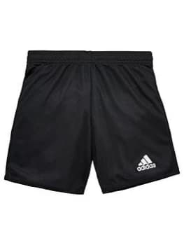 Boys, adidas Youth Parma 16 Training Shorts - Black, Size S