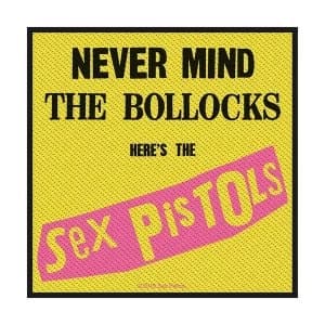 The Sex Pistols - Nevermind the Bollocks Standard Patch