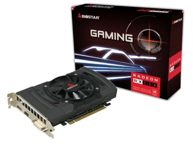 Biostar Radeon RX550 AMD Radeon RX 550 4GB GDDR5