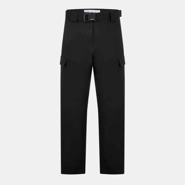 Off White Mens Cargo Trousers Black male XS