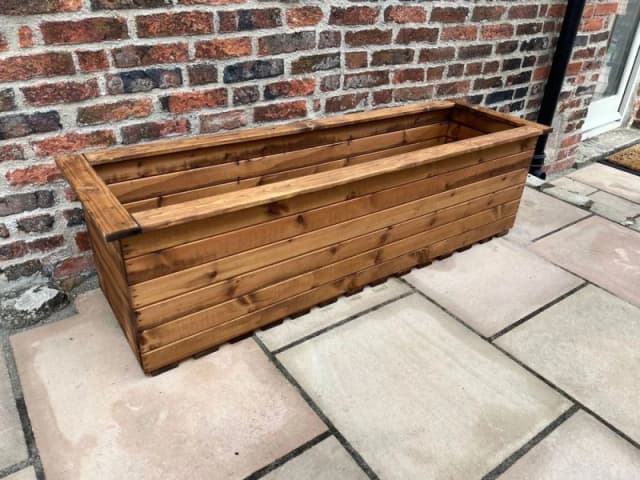 Charles Taylor Trading Charles Taylor Willoughby Trough/Planter Brown