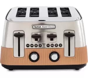 TEFAL Avanti Classic TT780F40 4 Slice Toaster
