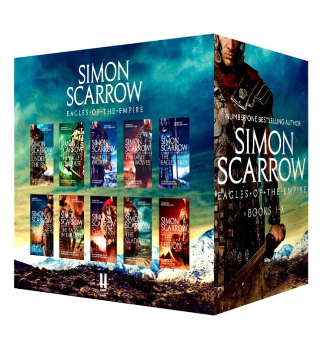Eagles of the Empire Series Books 1 - 10 Collection Box Set Simon Scarrow Books