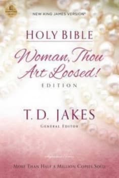 Nkjv Holy Bible Woman Thou Art Loosed Paperback Red Letter Edition by Thomas Nelson Book