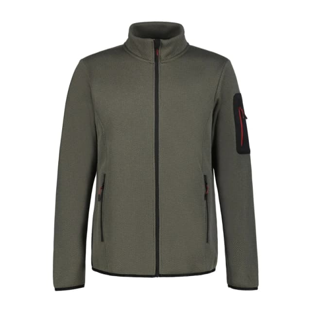 Fleece Icepeak Bredstedt Gris Male S