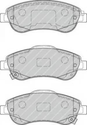 Ferodo FDB4228 Brake Pad Set Front Axle Premier Car