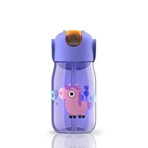 Zoku Zoku Kids Flip Straw Bottle Purple