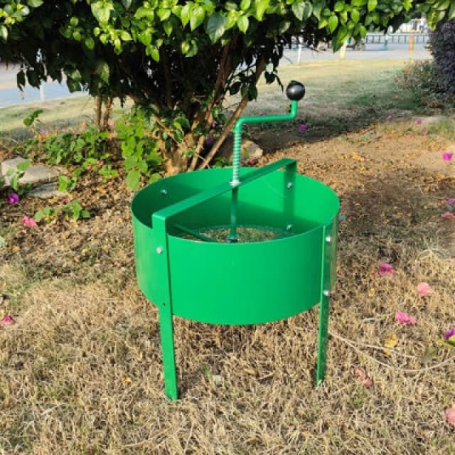 Gr8 Garden Rotary Garden Soil Sifter Compost Sieve Large 18 Litre Earth Riddle Screener Green unisex