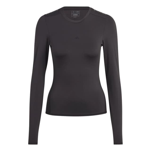 adidas Long-Sleeve base layer t-shirt Womens Black female 12 (M)