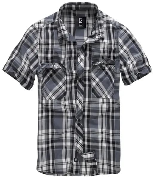 Brandit Roadstar Short-sleeved Shirt Black anthracite L Men