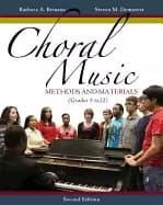 choral music methods and materials