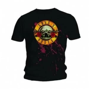 Guns N Roses Bullet Mens Black T-Shirt XX Large