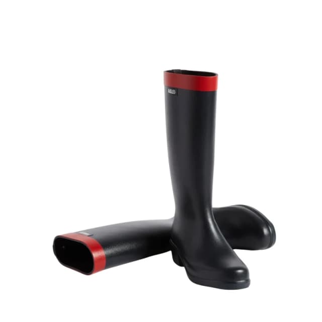 Aigle Myrica Rubber Womens Calf Length Boots - Marine - Size:UK 3.5