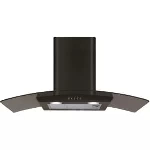 CDA ECP82 80cm Curved Chimney Cooker Hood