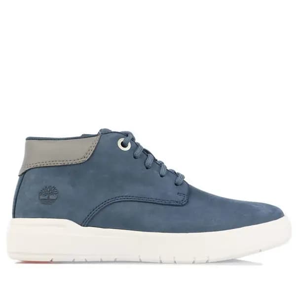 Timberland Children Seneca Bay Leather Chukka Boots - Blue 1 infant