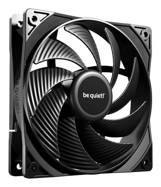 be quiet! be quiet! Pure Wings 3 120mm PWM high-speed Triple Pack Computer case Fan 12cm Black 3 pc(s) BL140
