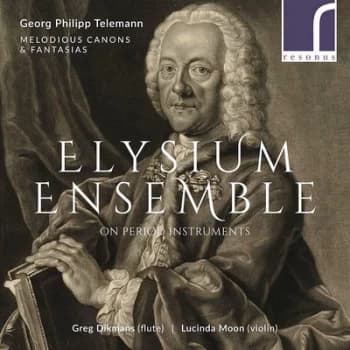 Georg Philipp Telemann Melodious Canons & Fantasias by Georg Philipp Telemann CD Album