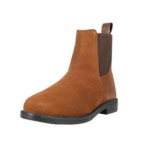 Hy Wheston Suede Jodhpur Boots in Brown Size: 3 Brown Unisex 3