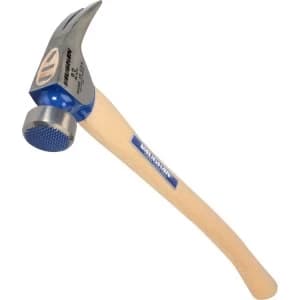 Vaughan CF1HC California Framing Hammer Milled Face Curved 650g