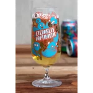 Hoptimistic Craft Beer Glass