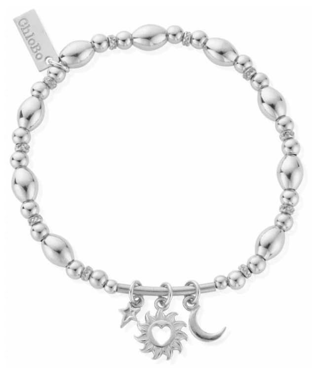 ChloBo SBMULLL Love And Light 925 Sterling Silver Bracelet Jewellery
