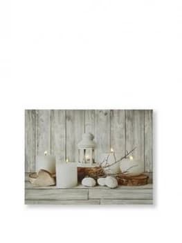 Graham & Brown Coastal Treasures Canvas Wall Art With LED Lighting