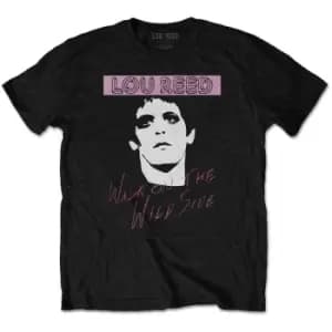 Lou Reed - Walk On The Wild Side Unisex XX-Large T-Shirt - Black