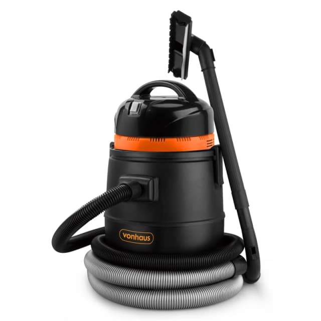 VonHaus Wet & Dry Pond Vacuum Cleaner Black