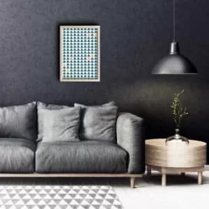 KCT-059 Multicolor Decorative Framed MDF Painting