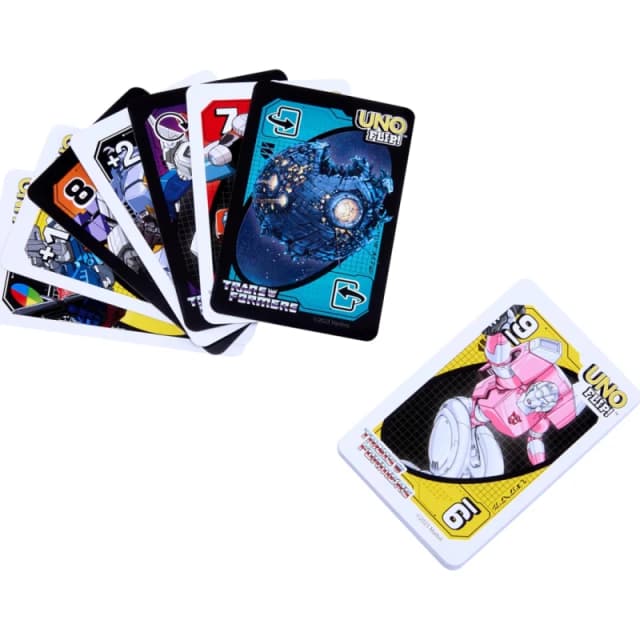 Uno Flip Transformers Edition Card Game by Mattel Games