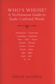 Whos Whose by Philip Gooden Hardback