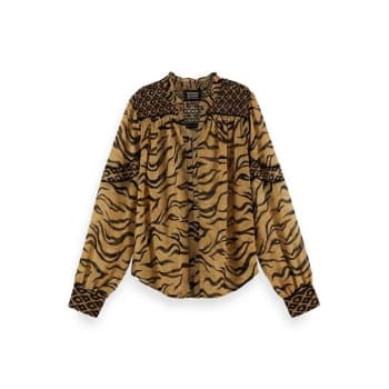 Scotch and Soda Smock Top - Beige