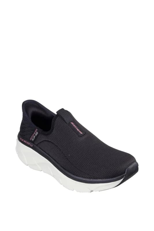 Skechers D'Lux Walker 2.0 Shoes Black