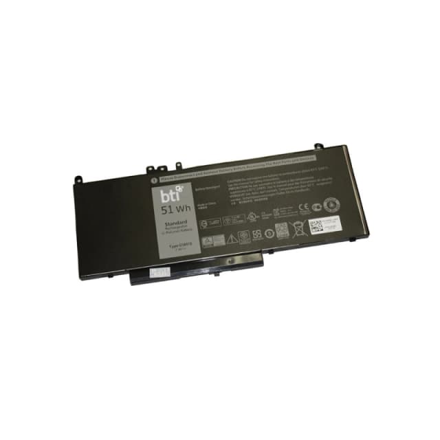 BTI BTI alt to Dell Battery Lat E5550/E5450 51Whr 7.4V 4 Cell WYJC2-BTI