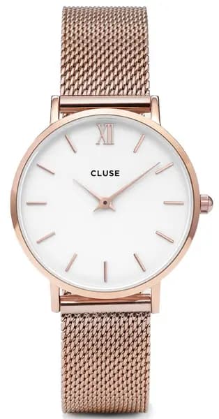 Cluse Watch Minuit Ladies - White CLS-030