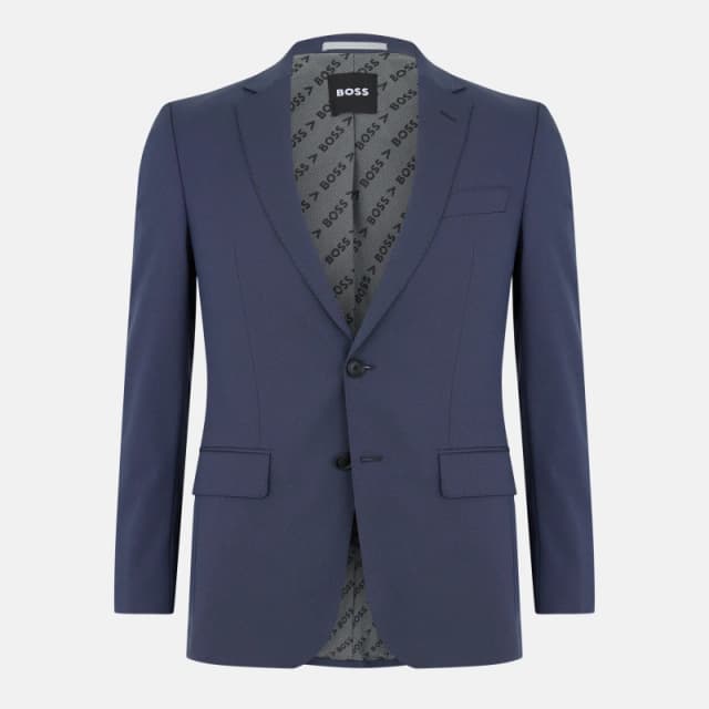 Boss Mens Huge Contemporary Multi Piece Suit Blue male 34 (44)
