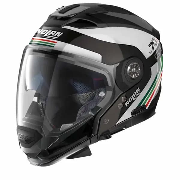 Nolan N70-2 GT 06 Jetpack N-C064 Metal Black Multi Helmet Size M
