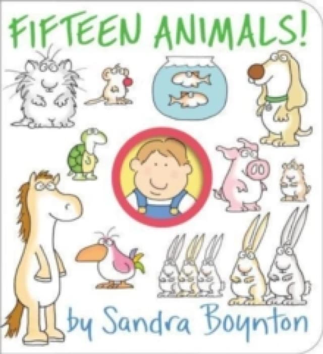 Fifteen Animals! Board book