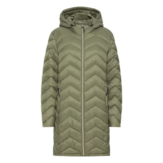 fransa Womens down jacket fransa Bapadding 12 Vert Female M