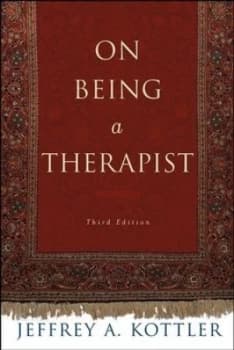 On Being a Therapist / Jeffrey Kottler by Jeffrey A. Kottler Paperback