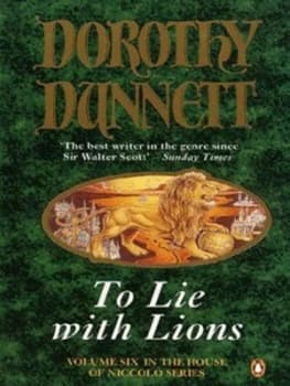 To Lie with Lions by Dorothy Dunnett Book