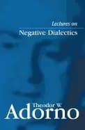 lectures on negative dialectics fragments of a lecture course 1965 1966