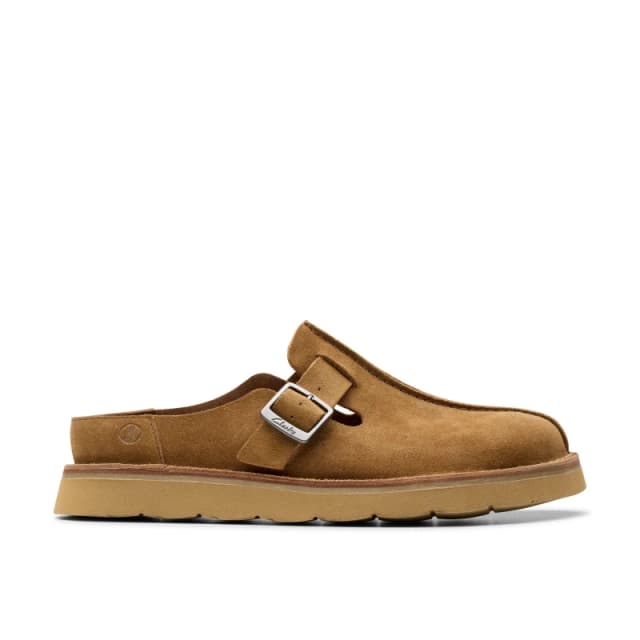 Clarks Clarks Solsbury Mule Sn62 Cola Suede male 7 (41)