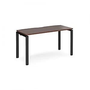 Home Desk E146-K-W Walnut 1,400 x 600 x 725 mm